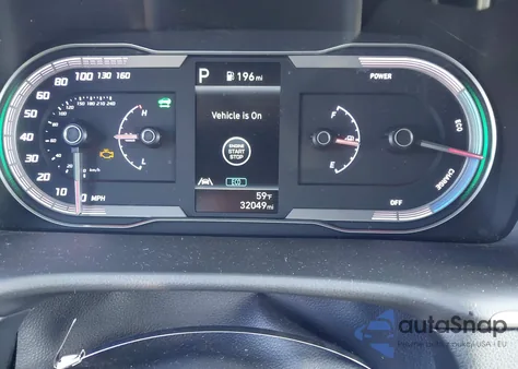 2022 Hyundai Tucson Hybrid Blue из США, поврежденный, VIN KM8JBCA1XNU078899